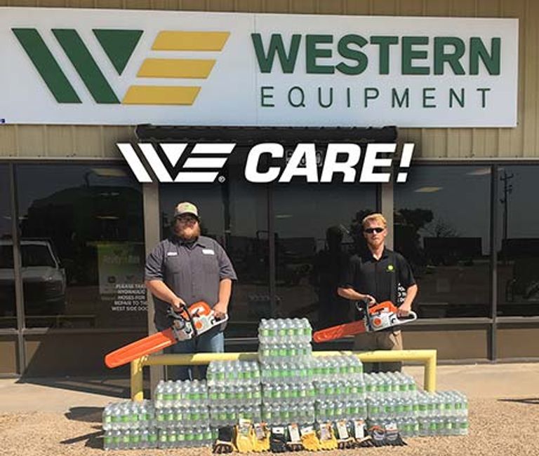 WE Sent Tools to Houston, TX in the Wake of Hurricane Harvey